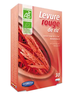 Orthonat Nutrition - Levure Rouge De Riz - 30 Gélules