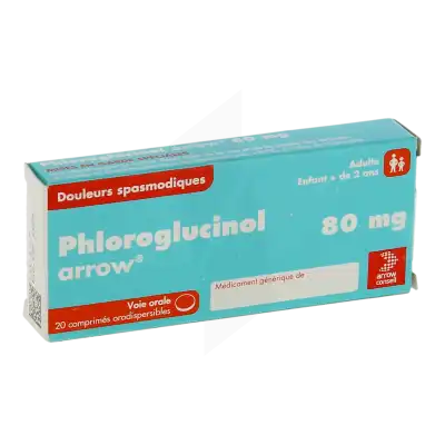 Phloroglucinol Arrow 80 Mg, Comprimé Orodispersible à Bordeaux