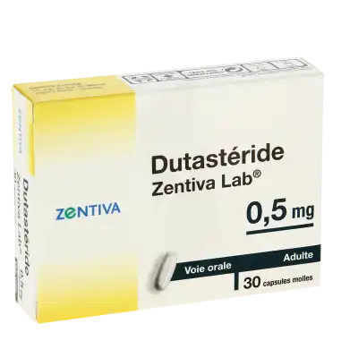 DUTASTERIDE ZENTIVA LAB 0,5 mg, capsule molle