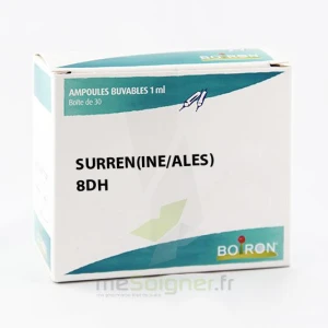 Boiron Surrenine 8dh Solution Buvable En Ampoules Boîte De 30 Ampoules