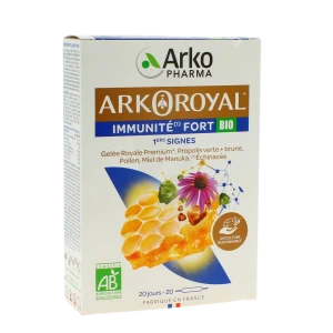 Arkoroyal Immunité Fort Solution Buvable 20 Ampoules De 10 Ml