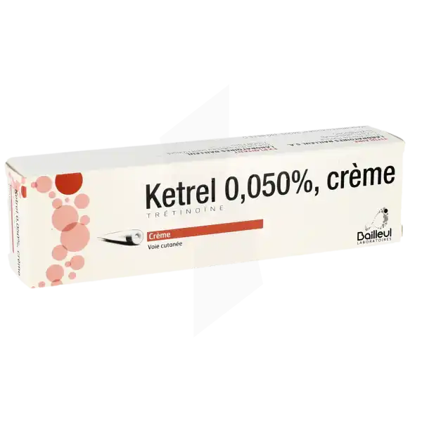 Ketrel 0,050 %, Crème