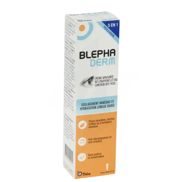 Blepharderm Crème Apaisante Paupières Et Contour Des Yeux T/40ml