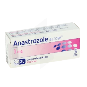 Anastrozole Arrow 1 Mg, Comprimé Pelliculé