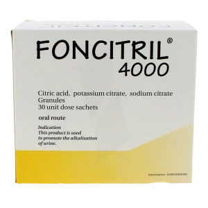 Foncitril 4000, Granulés En Sachet-dose