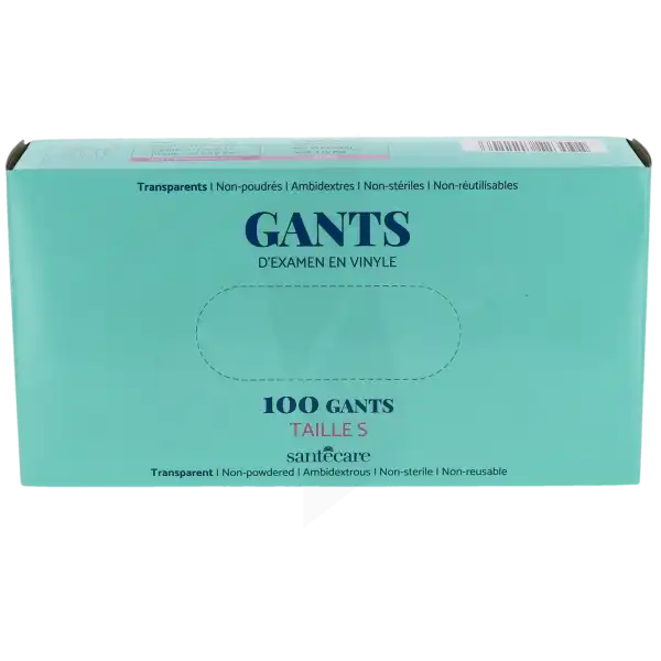 Santecare Gant Vinyle Np S B/100
