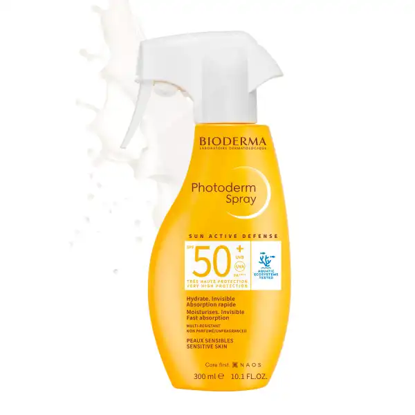Bioderma Photoderm Spray Crème Solaire Spf50+ Haute Protection 200ml