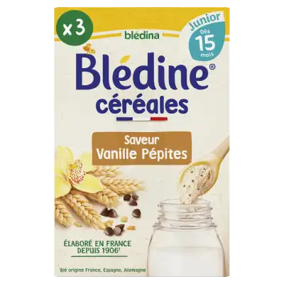 Blédine Junior Vanille Pépites 3x400g à COLLONGES-SOUS-SALEVE