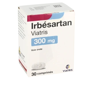 Irbesartan Viatris 300 Mg, Comprimé