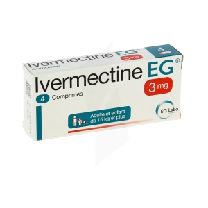 Ivermectine Eg 3 Mg, Comprimé