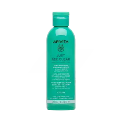 Apivita Just Bee Clear Lotion Purifiante Réductrice De Pores Flacon De 200 Ml à PERONNE