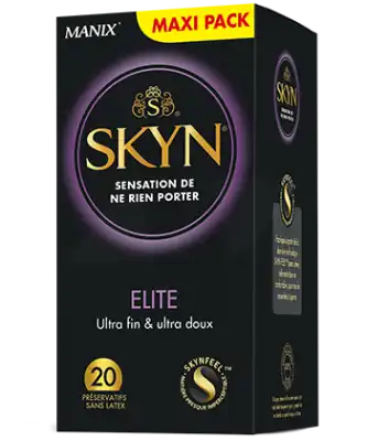 Manix Skyn Elite Préservatif B/20 à Bordeaux