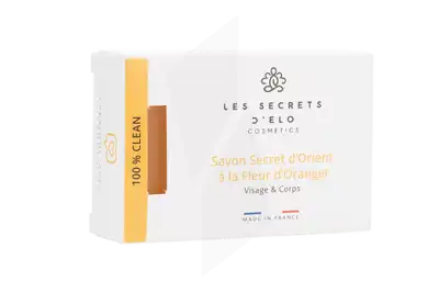 Les Secrets D'elo Savon Secret D'orient à La Fleur D'oranger 80g à Montricoux