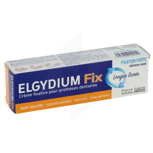 Elgydium Fix Cr AdhÉsive Fixation Forte T/45g
