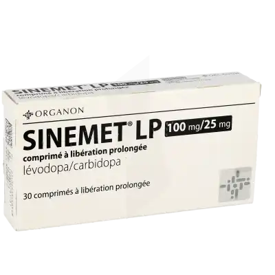 Sinemet Lp 100 Mg/25 Mg, Comprimé à Libération Prolongée à SAINT-SAENS