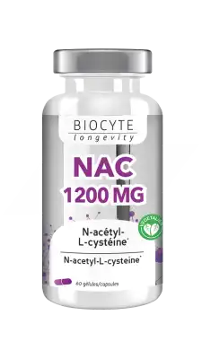 Biocyte Nac 1200mg Gélules B/60 à ANDERNOS-LES-BAINS