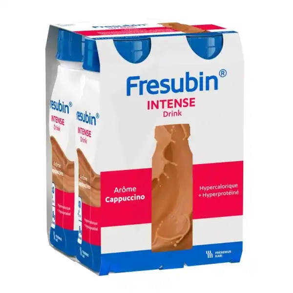 Fresubin Intense Drink Nutriment Cappuccino 4bouteilles/200ml