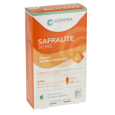 Safralite 30 Mg Gélules B/28 à La-Mure