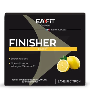 Eafit Energie Gel Buvable Finisher Citron 10 Doses/25g