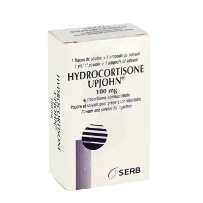 Hydrocortisone Upjohn 100 Mg, Préparation Injectable à Saint-Médard-en-Jalles
