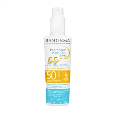 Bioderma Photoderm Pediatrics Spray Crème Solaire Enfant Spf50+ 200ml à Paris