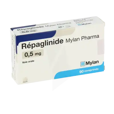 Repaglinide Viatris 0,5 Mg, Comprimé à Dreux