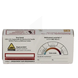 Anastrozole Teva 1 Mg, Comprimé Pelliculé
