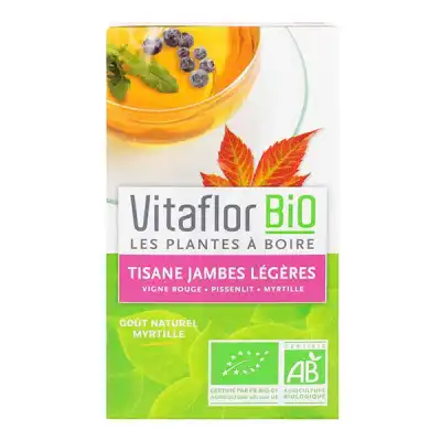 Vitaflor Bio Tisane Jambe Légère à AMBARÈS-ET-LAGRAVE