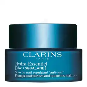 Clarins Hydra-essentiel [h²] Soin De Nuit Repulpant "anti-soif" Toutes Peaux 50ml à PRUNELLI-DI-FIUMORBO