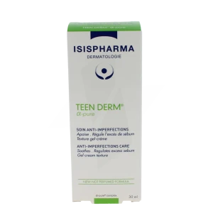Teen Derm A-pure Crème Soin Intense Anti-imperfection T/30ml