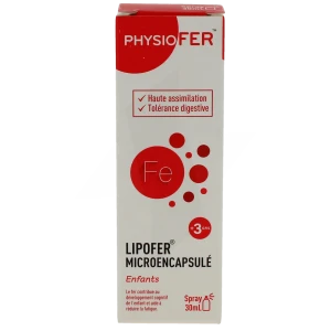 Immubio Physiofer Spray Enfant Fl/30ml