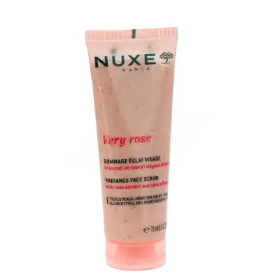 Nuxe Very Rose Gel Gommage éclat Visage Tube De 75 Ml à Maisons Alfort