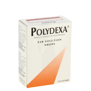 Polydexa, Solution Auriculaire, Gouttes