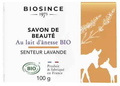 Biosince 1975 Savon De Beauté Lait D'Ânesse Bio Lavande 100g à VILLENAVE D'ORNON