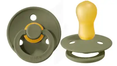 Tetine Bibs Colour 18 Mois Et Plus - Olive à Hagetmau