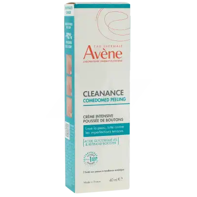 Avène Eau Thermale Cleanance Comedomed Peeling Crème Intensive Poussées De Boutons Tube De 40 Ml à Andernos