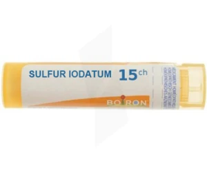 Boiron Sulfur Iodatum 15ch Granules Tube De 4g