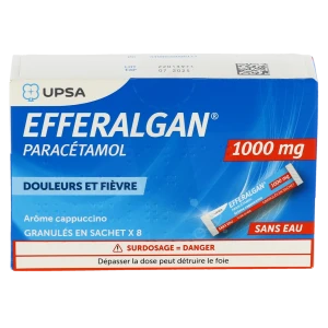 Efferalgan 1000 Mg, Granulés En Sachet