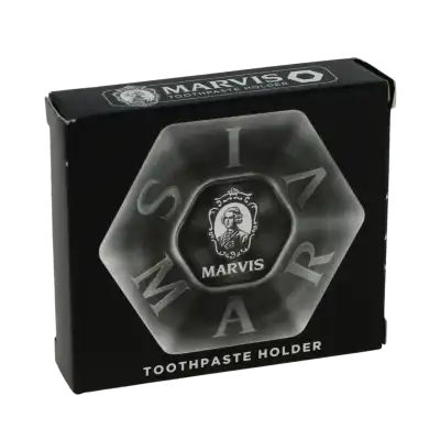 MARVIS Support dentifrice avec boîte blanc