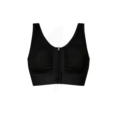 Amoena Emilia Zip St Soutien-gorge Sans Couture Noir 105/110 à CHAGNY