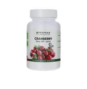 Prophar Cranberry 36mg Pac Gélules Bio 30