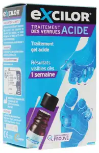 Excilor Verrue Acide Sol Fl/4ml à Paris