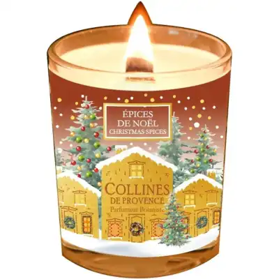Collines De Provence Bougie Parfumée Epices De Noël 75g à ANGLET