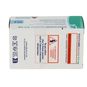 Rivastigmine Biogaran 4,5 Mg, Gélule