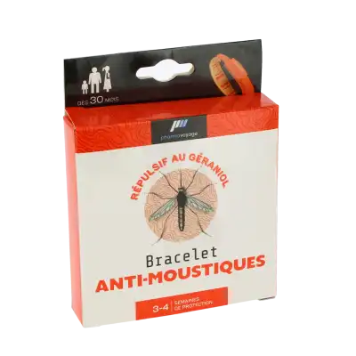 Pharmavoyage Bracelet Anti-moustiques Orange à Chauny