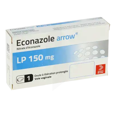 ECONAZOLE ARROW L.P. 150 mg, ovule à libération prolongée
