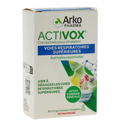Arkopharma Activox Comprimés Pour Inhalation Boîte De 20 à TOULENNE