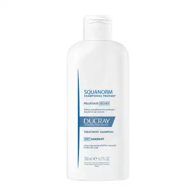 Ducray Squanorm Shampooing Pellicule Sèche 200ml à LA-RIVIERE-DE-CORPS