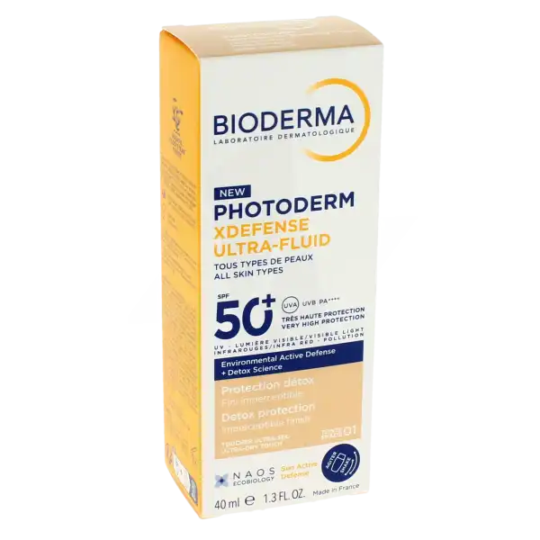 Bioderma Photoderm Xdefense Ultrafluide Spf50+ Cr 01 Fl/40ml