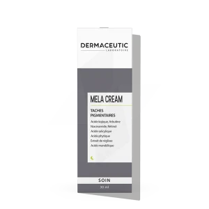 Dermaceutic Mela Cream Taches Pigmentaires 30ml